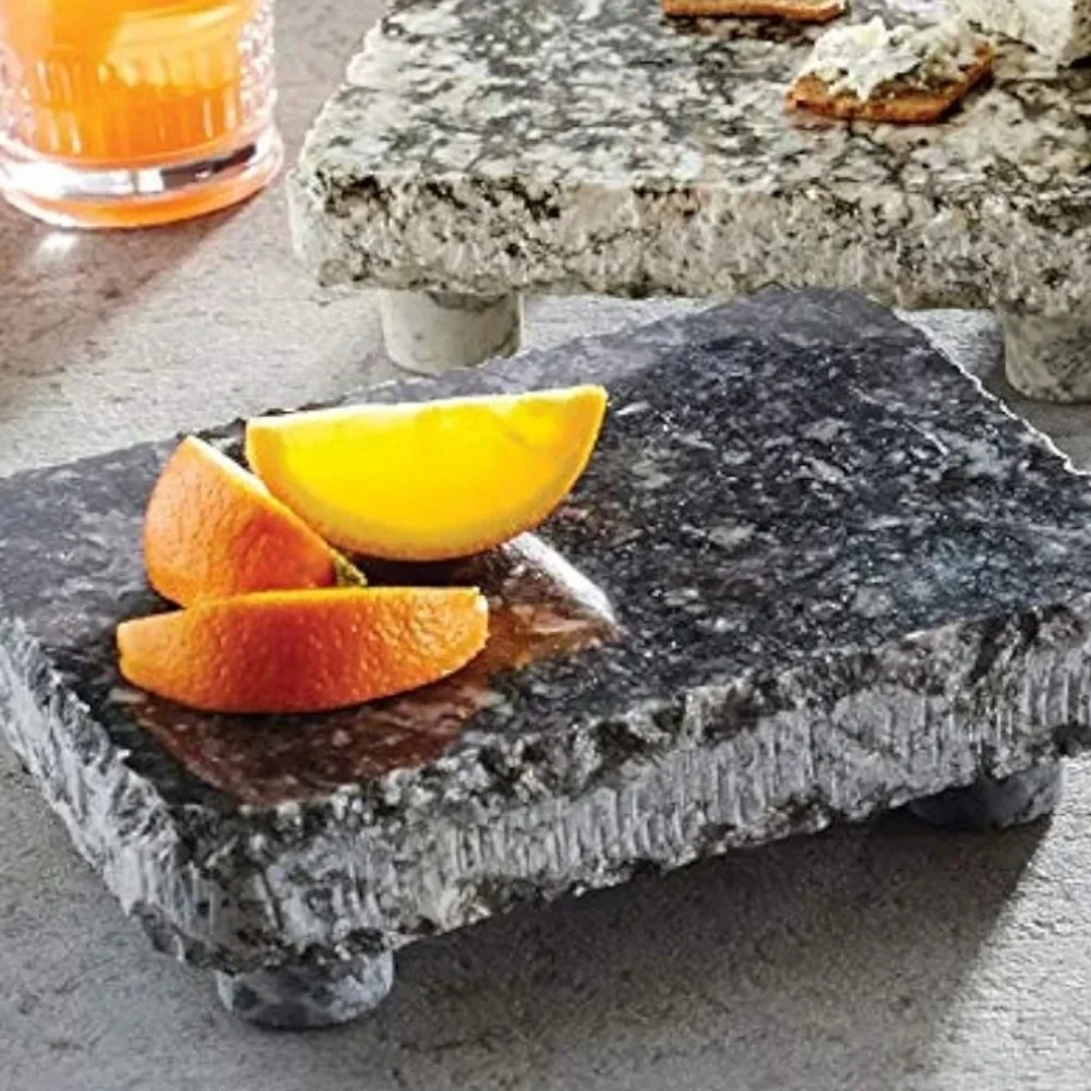 Mud pie Granite serving slab black